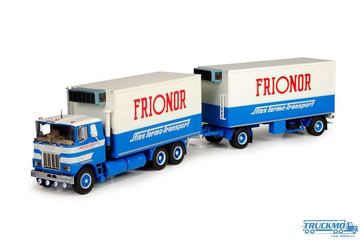 Tekno Sties Frionor Mack F700 combi with trailer 71415