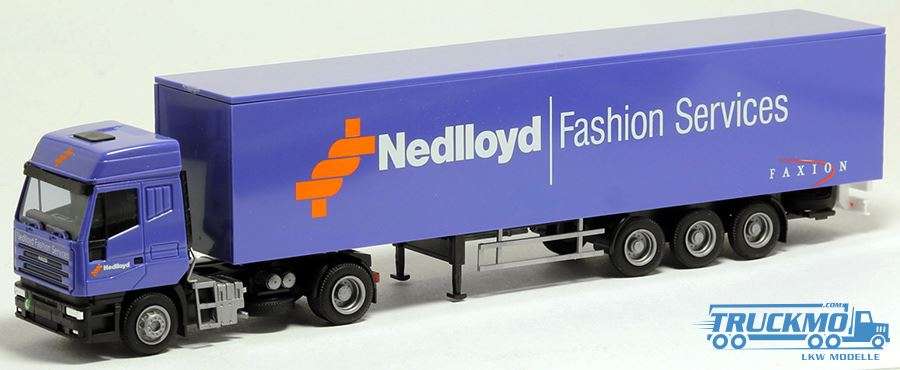 AWM Nedlloyd Fashion Services Iveco Eurostar boxtrailer 75918