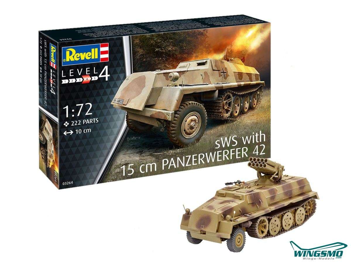 Revell Militär 15cm Panzerwerfer 42 aus sWs 1:72 03264