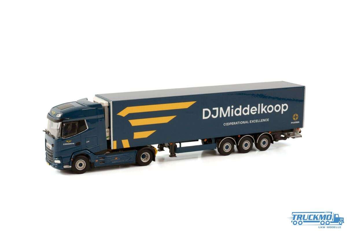 WSI D.J. Middelkoop DAF XG 4x2 Kühlauflieger 3achs 01-4082