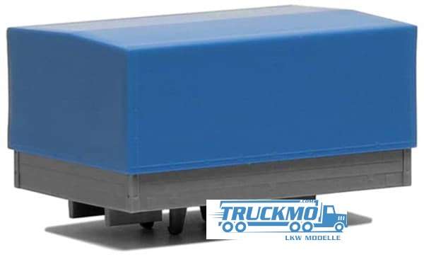 Herpa Ballast Box big Heavy Transport blue 692155