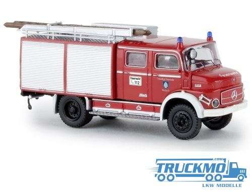 Brekina 38103 Faun F 24 LF8 Feuerwehr "Wuppertal" HO 1:87 NEU 