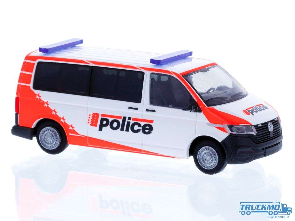 Rietze Polizei Wallis Volkswagen T6.1 53909