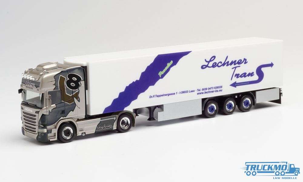 Herpa Lechner Trans Scania R´13 TL Kühlkoffer-Sattelzug 312431