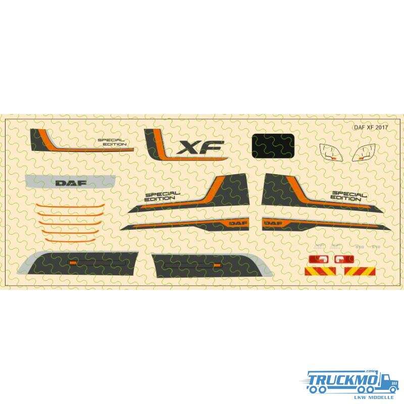 TRUCKMO Decal DAF XF 106 Special Edition 12D-0552