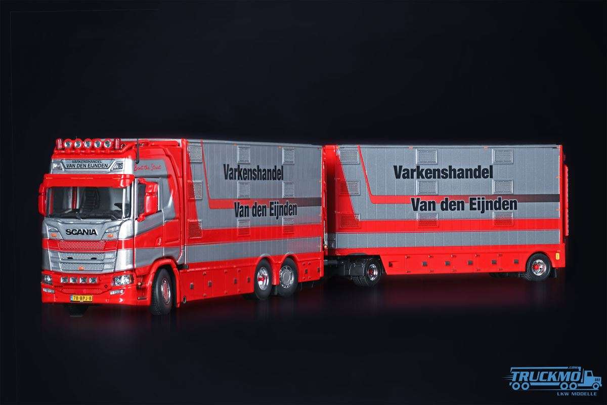 IMC Van den Eijnden Scania S Hochdach Lebendvieh-Hängerzug 32-0193