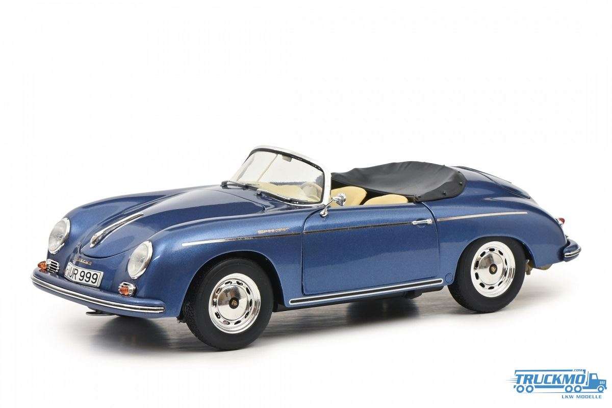 Schuco Porsche 356 Speedster blue metallic 450031800