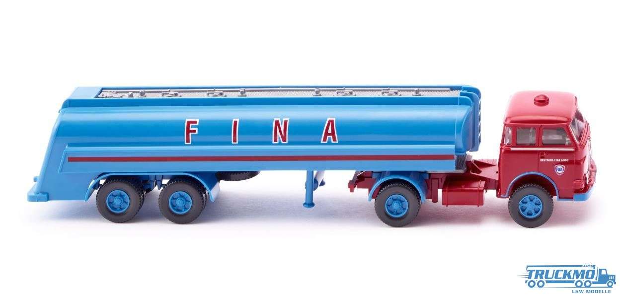 Wiking Fina MAN Pausbacke Tanker truck 088248
