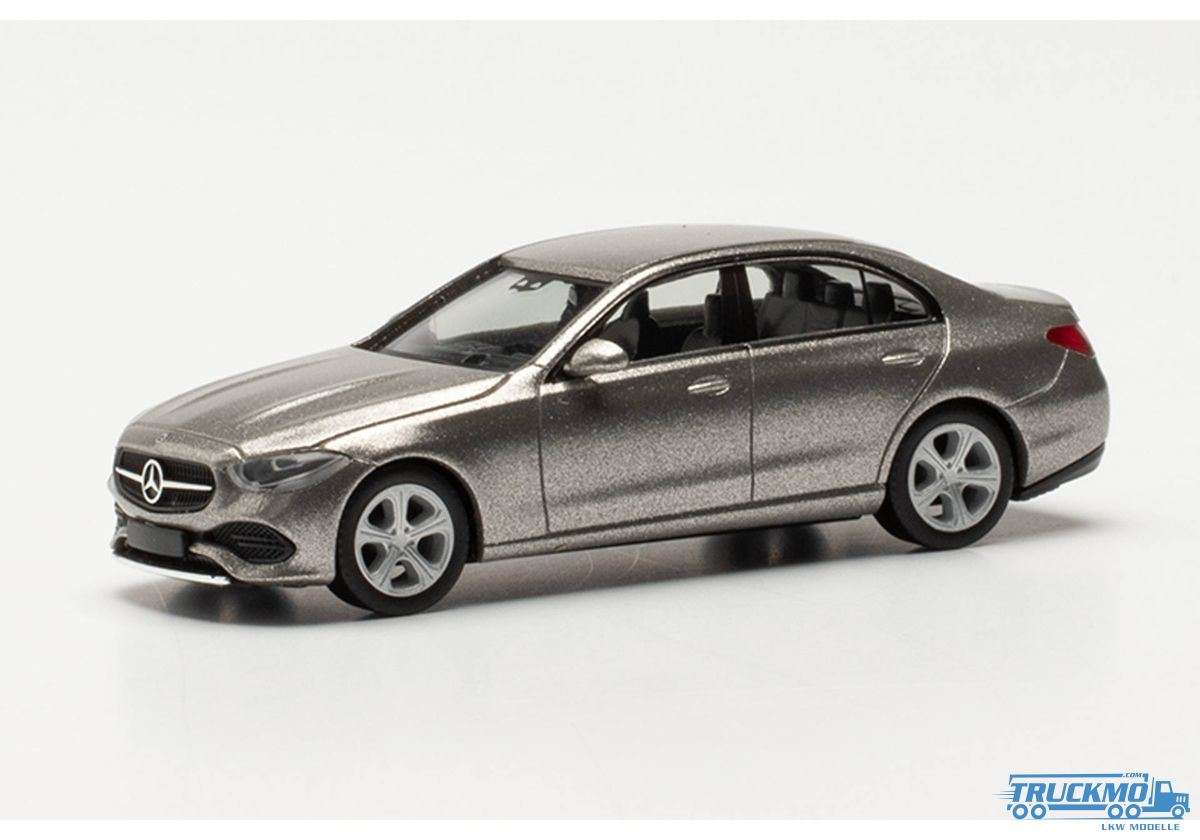 Herpa Mercedes Benz C-Klasse Limousine mojave silver metallic 430913