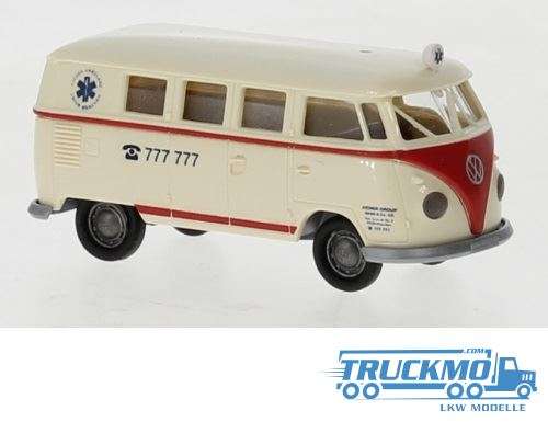 Brekina Ambulanz Aicher Volkswagen T1b Kombi 1960 31619