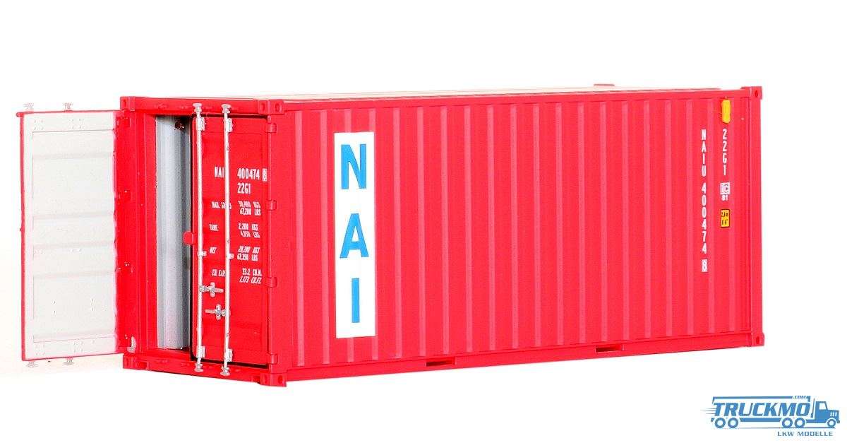 PT Trains NAI 20ft Container NAIU4004748 820005