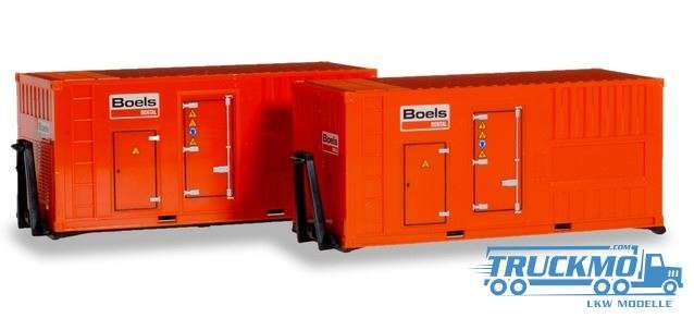 Herpa Boels Accessory 2 x 20 ft. power unit 076890