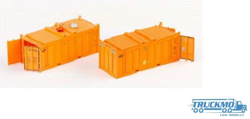 PT Trains Set 2x 20ft Container OT DP DPRE9001658 + DPRE9002588 820808