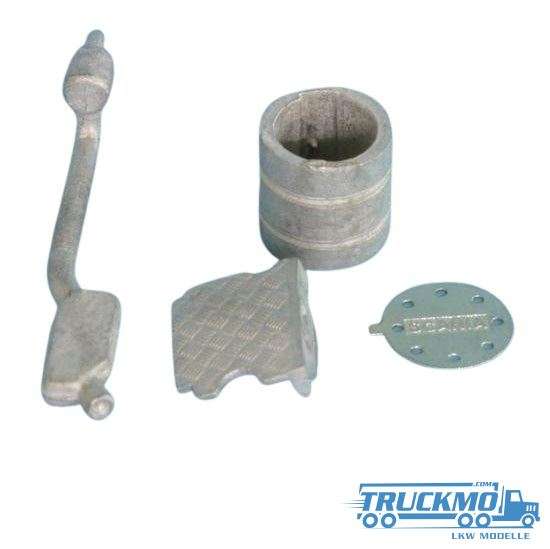 Tekno Parts Scania R series Exhaust with round silencer (without sit skirts) 500-074 77774