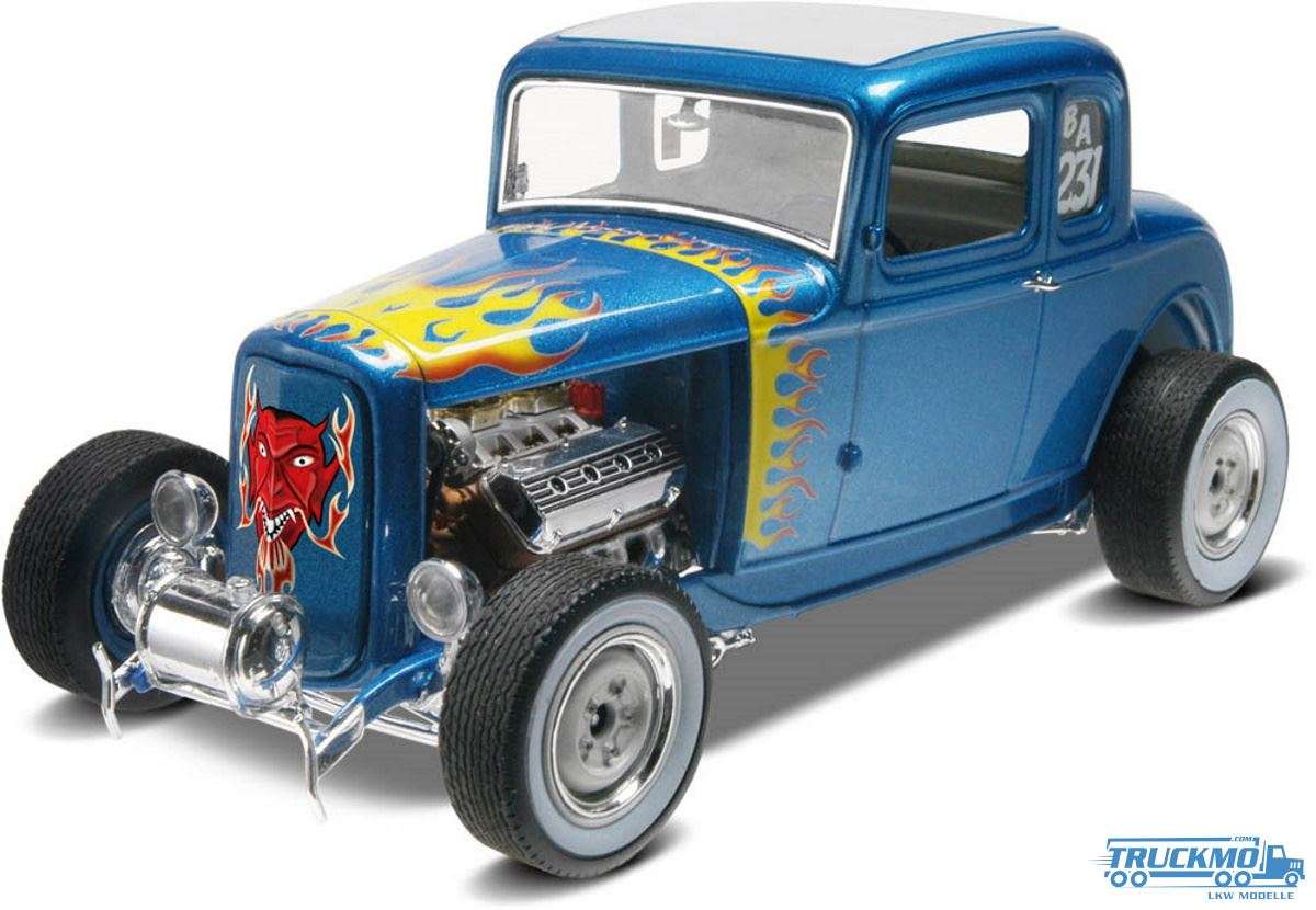 Revell USA cars 1932 Ford 5 Window Coupe 2n1 1:25 14228