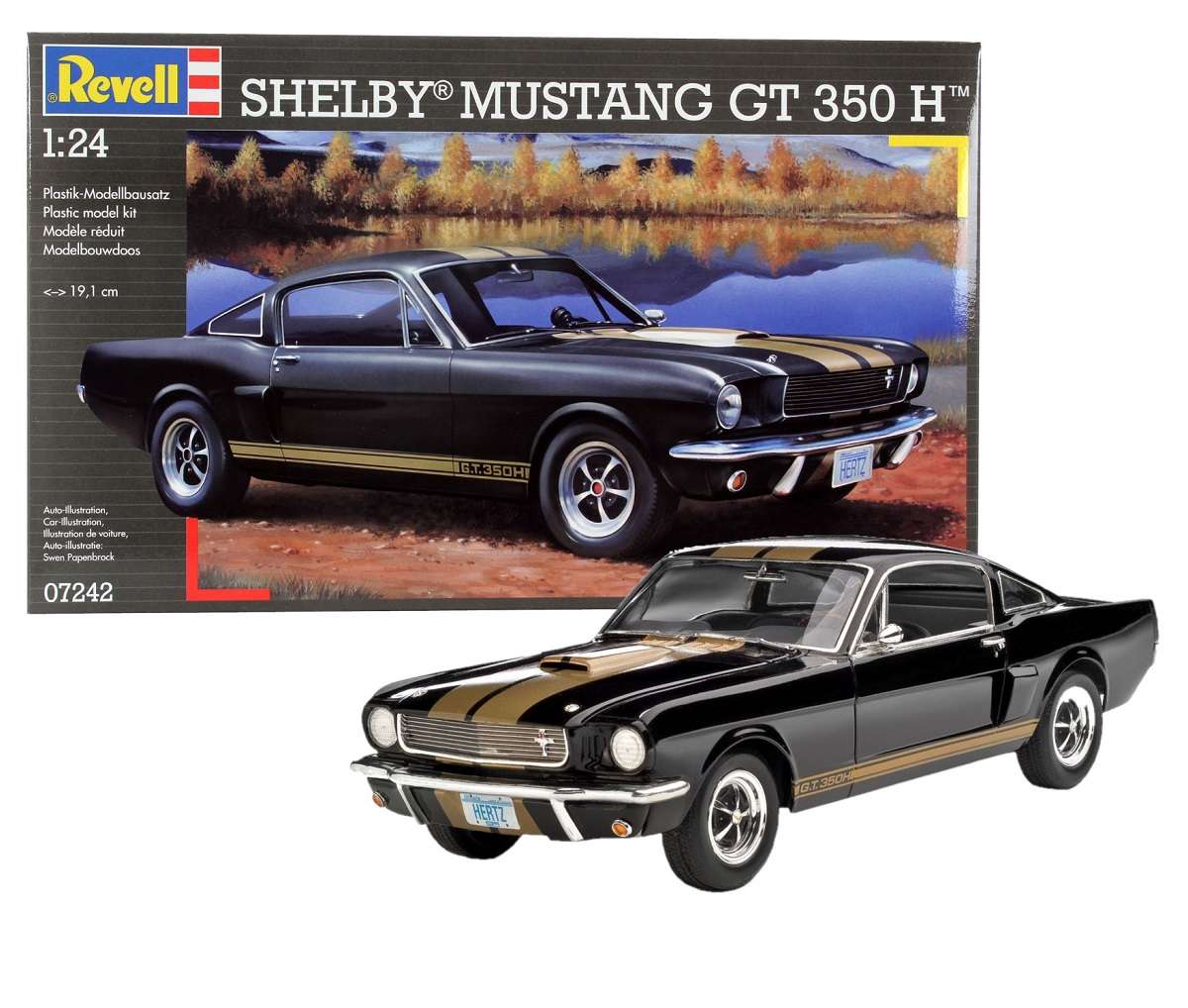 Revell Autos Shelby Mustang GT 350 H 1:24 07242
