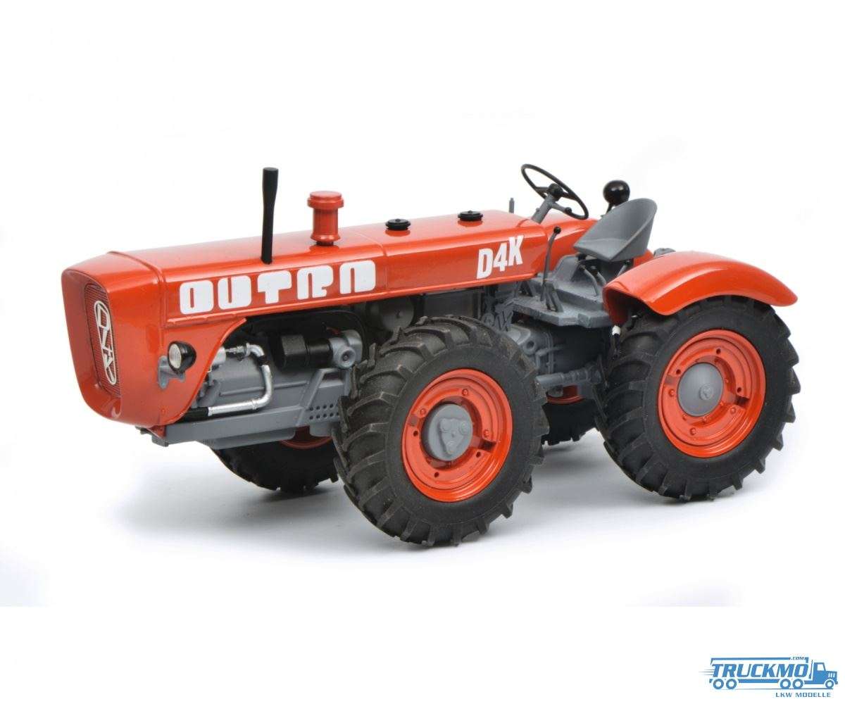 Schuco tractor model Dutra D4K red 450897300