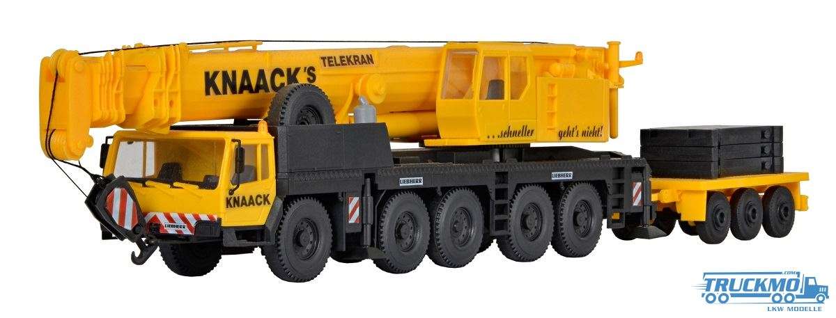 Kibri Liebherr telescopic truck crane LTM 1160/2 counterweight trailer 13002