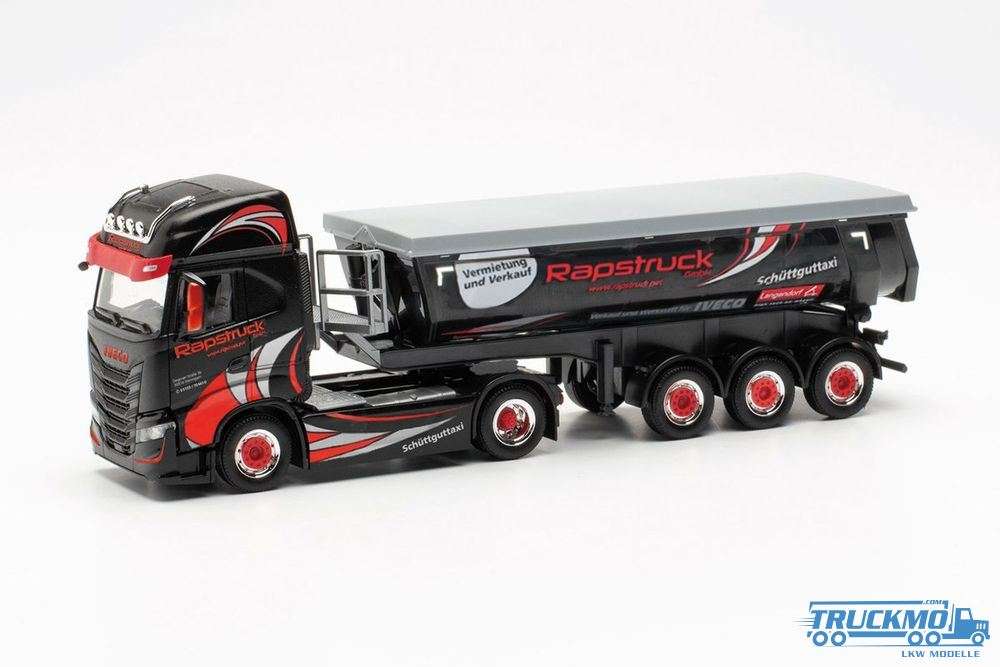 Herpa Rapstruck GmbH Iveco S-Way Thermo Trough Semitrailer 316125