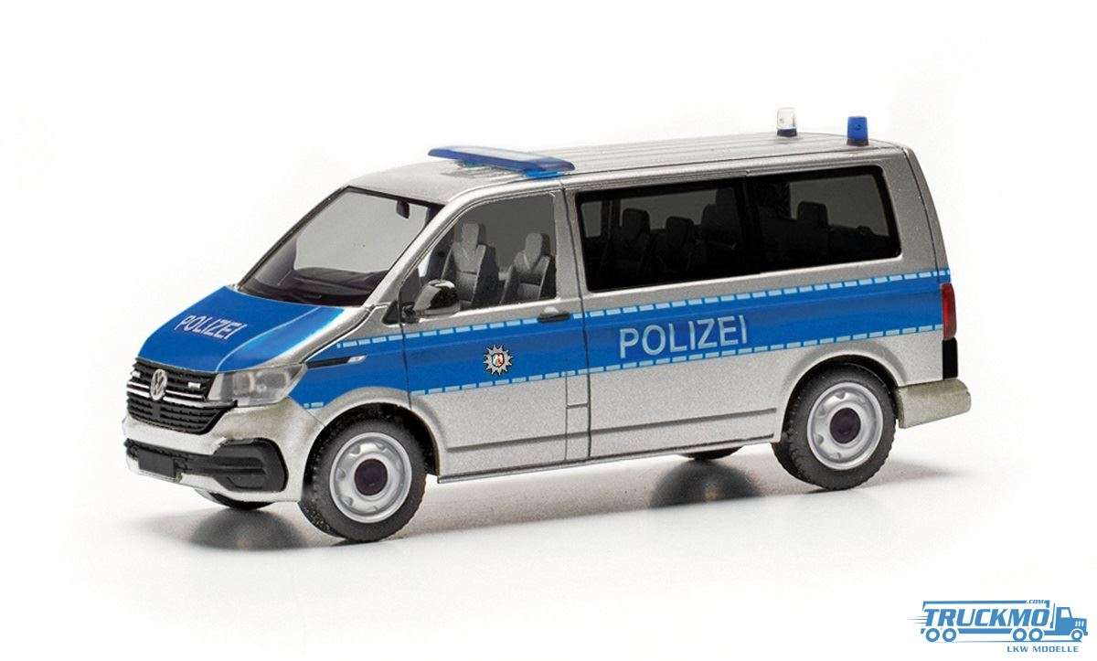 Herpa Polizei Nordrhein-Westfalen Volkswagen T6.1 Bus 097598