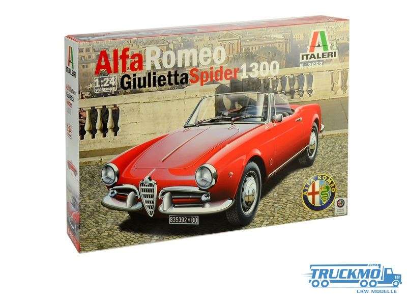 Italeri Alfa Romeo Giulietta Spider 1300 3653