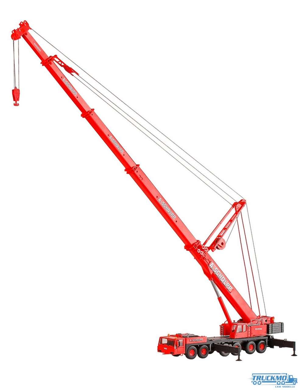 Kibri Demag AC 665 telescopic crane with superlift device 13014