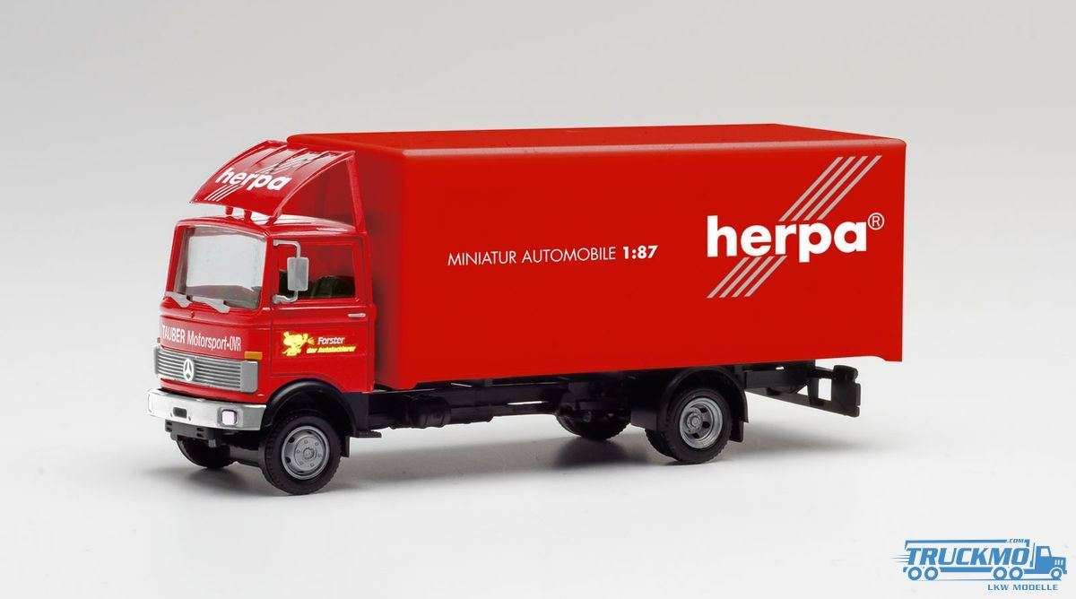 Herpa Motorsport 1989 / Tauber Motorsport Mercedes Benz 813 Box-Truck 311755