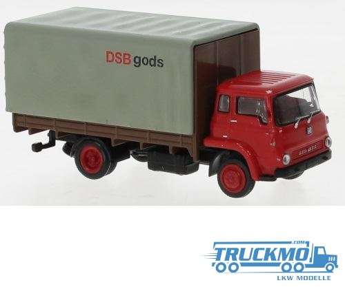 Brekina DSB Bedford TK platform trailer 1960 35908