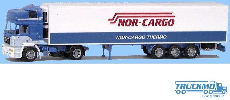 AWM Nor Cargo MAN F 2000 HD Aerop Refrigerated box semitrailer 70084