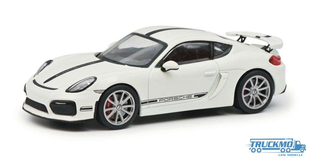 Schuco Porsche Cayman GT4 white 450758800