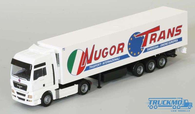 AWM Nugor Trans MAN TGX XXL Aerop refrigerated box semitrailer 74228
