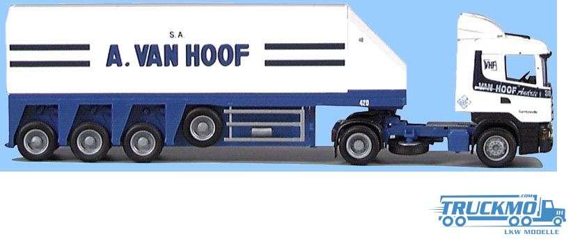 AWM A. Van Hoof Scania 4 R Aerop Innenlader semitrailer 70928