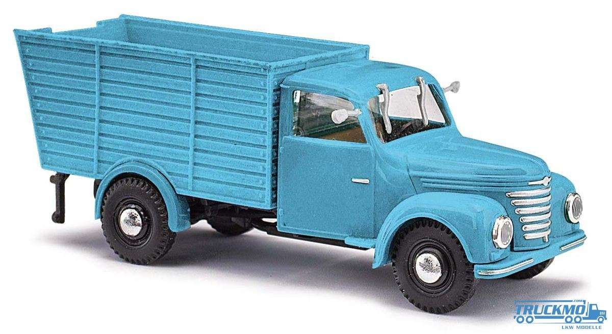Busch Framo V901 / 2 animal transporter blue 52098
