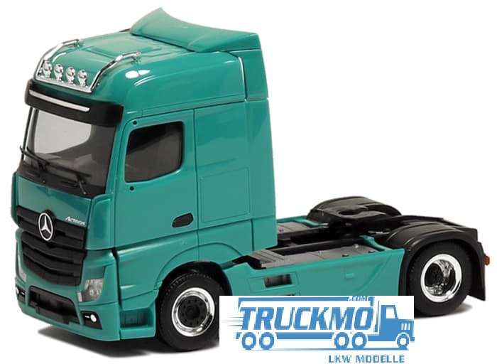 Herpa Mercedes Benz Actros BigSpace turqoise 560456