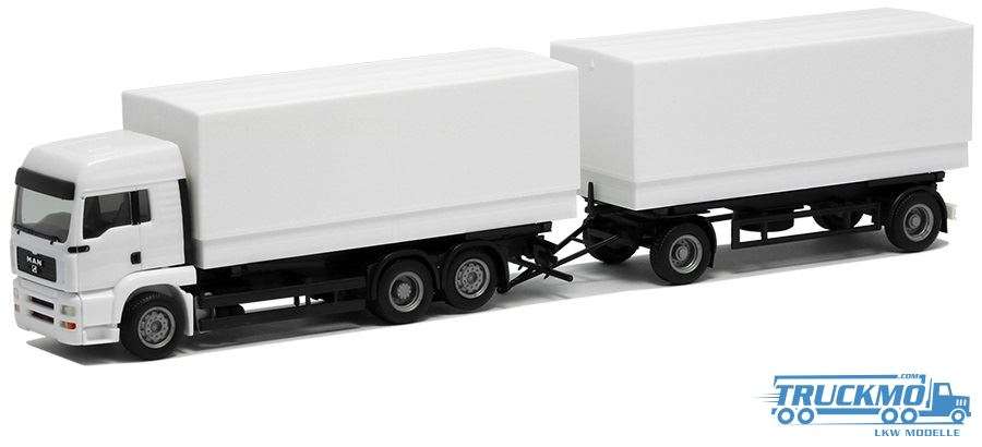 Herpa camiones MAN tg-a LX wprhz neutral blanco