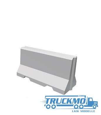 PT Trains 6 Pieces Jersey barriers white 210204.2