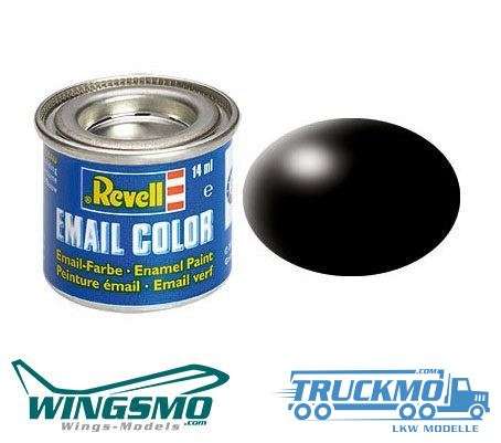Revell Color Email Color Black semi-gloss 14ml RAL 9005 32302