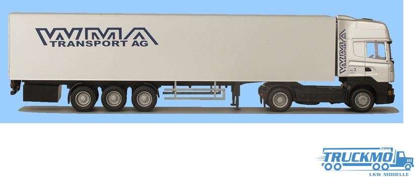 AWM W M A Scania R Topline Aerop Box semitrailer 73606
