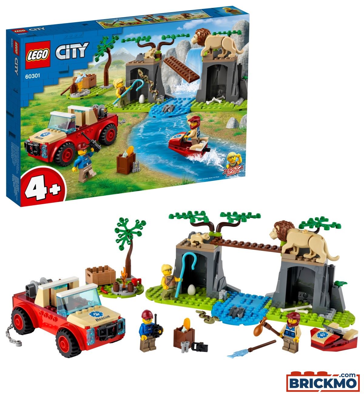 LEGO City 60301 Tierrettungs-Geländewagen 60301 5702016911923 | eBay