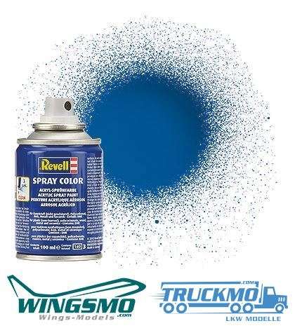 Revell model paint spray color blue glossy 100ml 34152