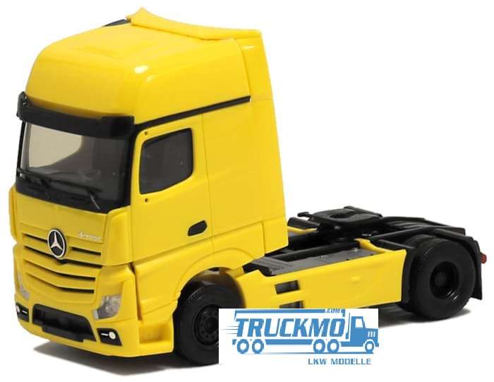 Herpa Mercedes Benz Actros GigaSpace yellow 560457