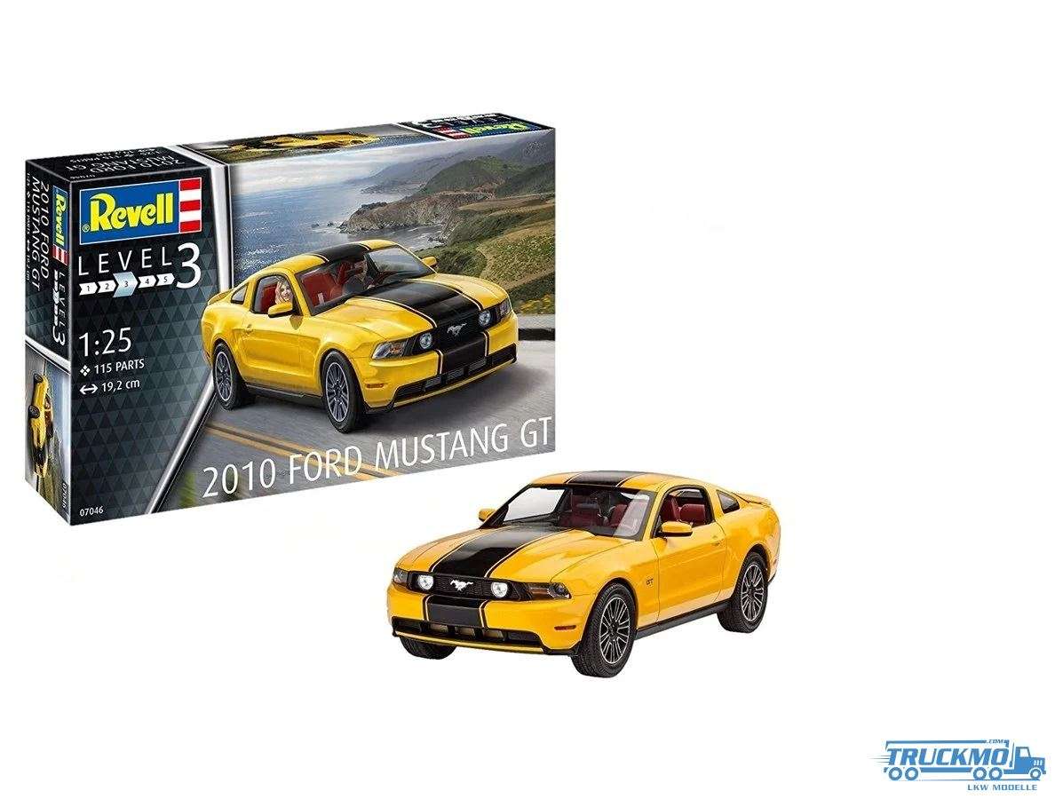 Revell Autos 2010 Ford Mustang GT 1:25 07046