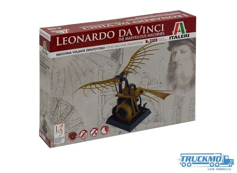 Italeri Leonardo da Vinci Flugmaschine 3108