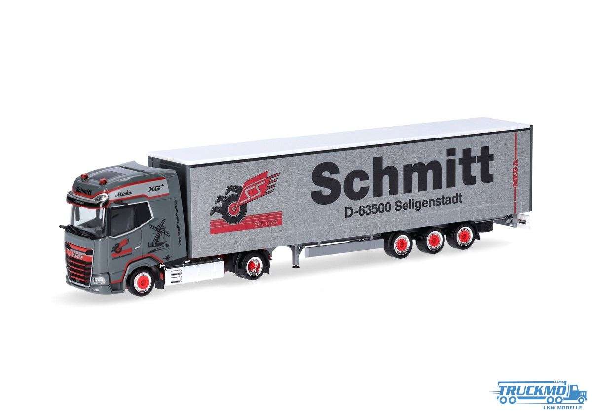 Herpa Schmitt Seligenstadt DAF XG+ Lowliner Semitrailer 317405