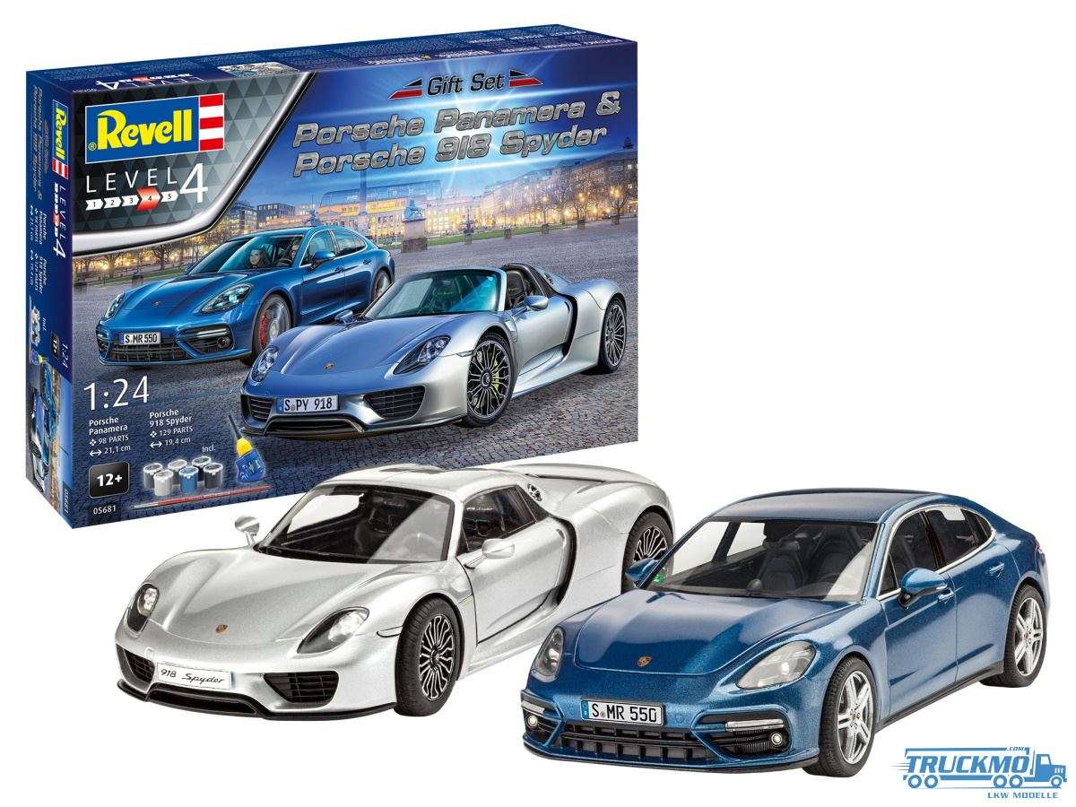 Revell Geschenk-Sets Porsche Set 1:24 05681