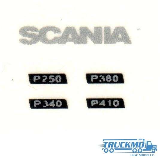 Tekno Decals Scania P Type Sticker 020-144 80555