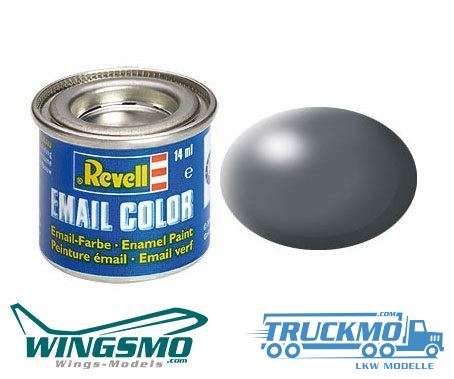 Revell Modellfabre Email Color dark gray silk matt 14ml RAL 7012 32378
