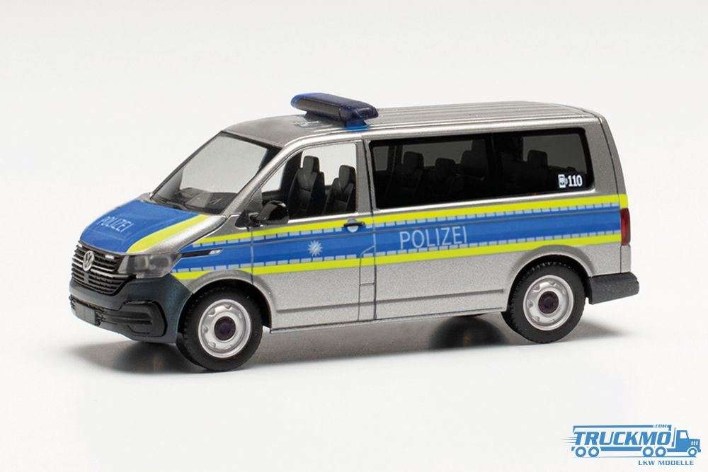 Herpa Polizei München Volkswagen T 6.1 Bus 096812