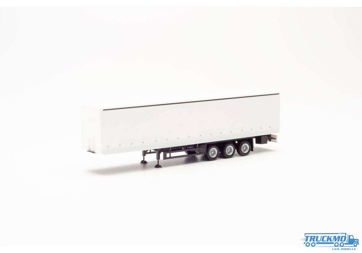 Herpa curtainside trailer with side walls 076944
