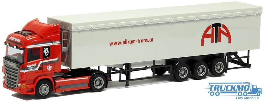 AWM Allram Scania R09 Highline tipper trailer 54432